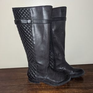 Lane Bryant wide calf riding boots